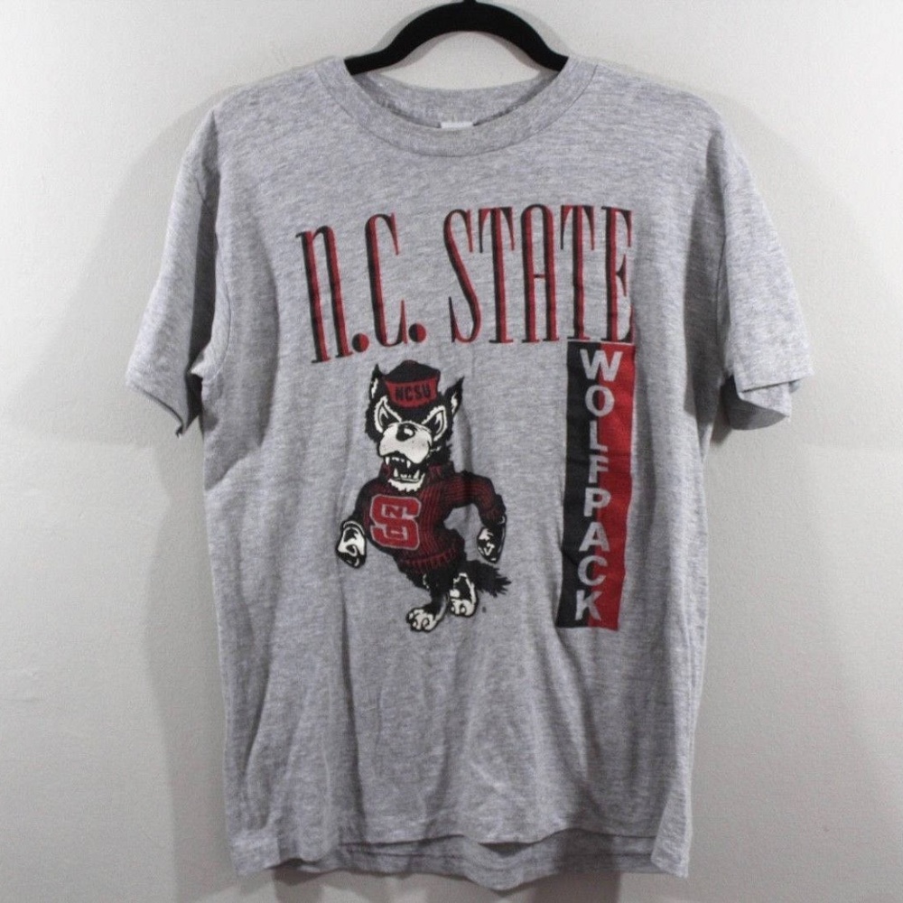 80s Artex Mens Medium North T-Shirt Gray
